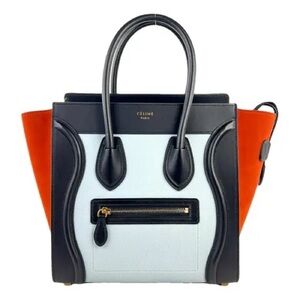 CELINE Luggage Leather Handbag